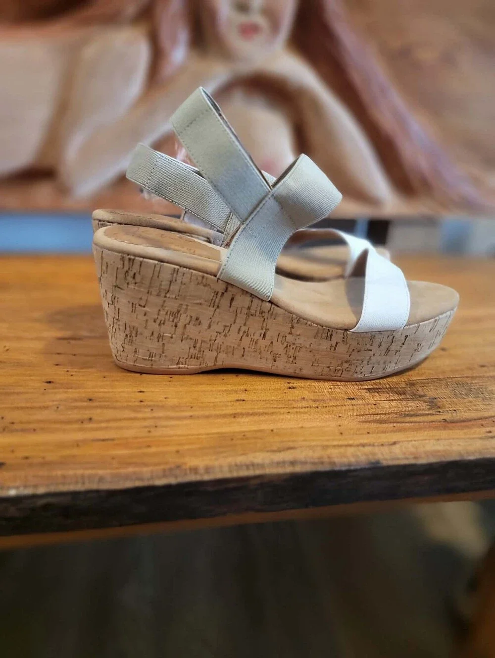 June Shoe Girl by Nina Gerlardi- Lola Size 10 Boutique Handmade Shoes Platform
